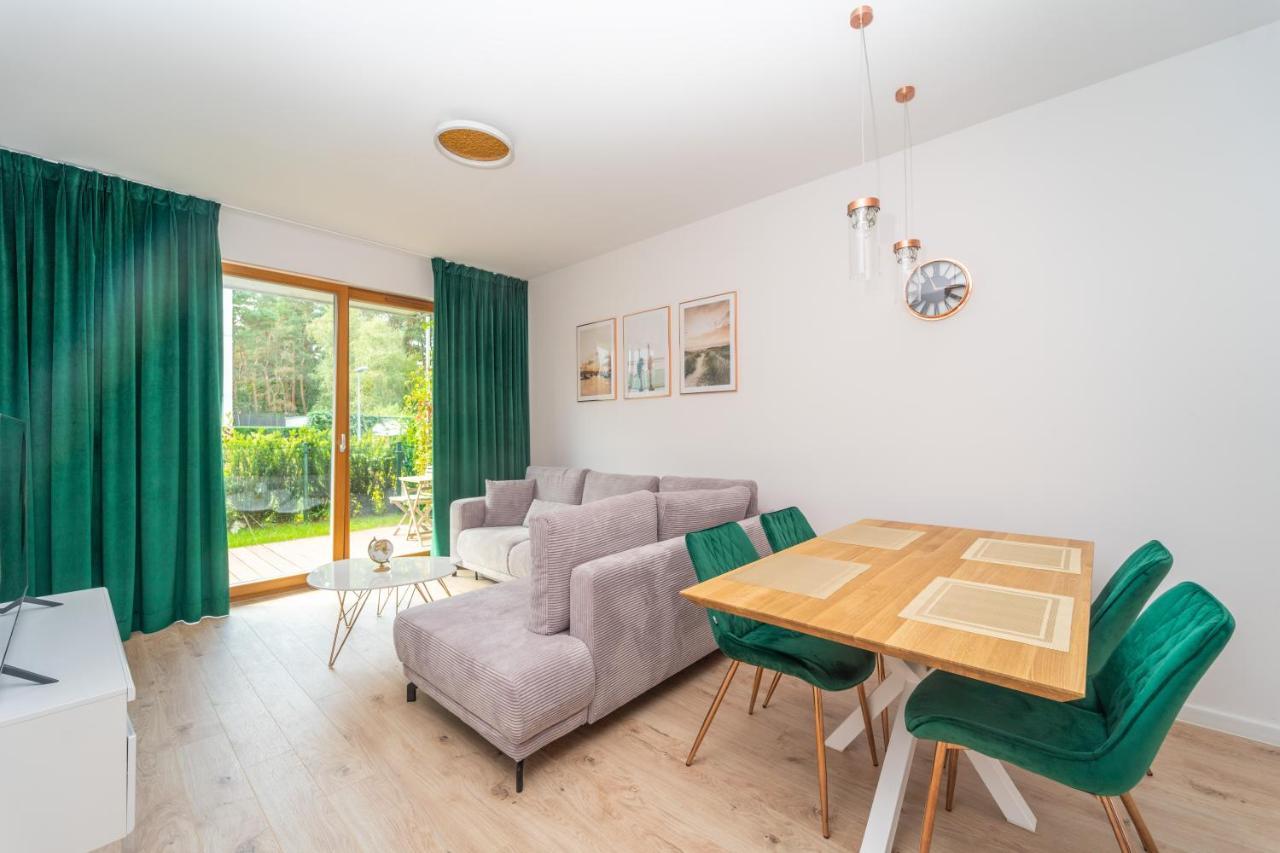 Nadmorski Dwor - Green Apartment Gdańsk Eksteriør billede