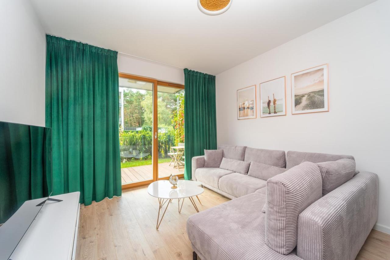 Nadmorski Dwor - Green Apartment Gdańsk Eksteriør billede