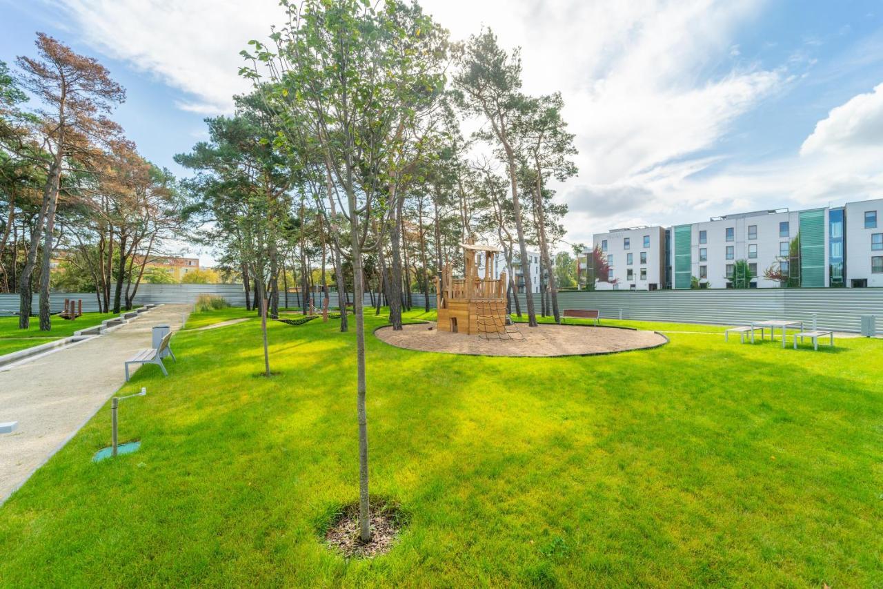 Nadmorski Dwor - Green Apartment Gdańsk Eksteriør billede